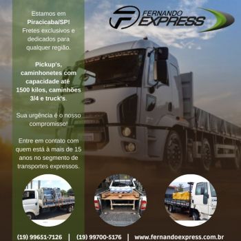 Piracicaba transportes caminho aberto. Guia de empresas e servios